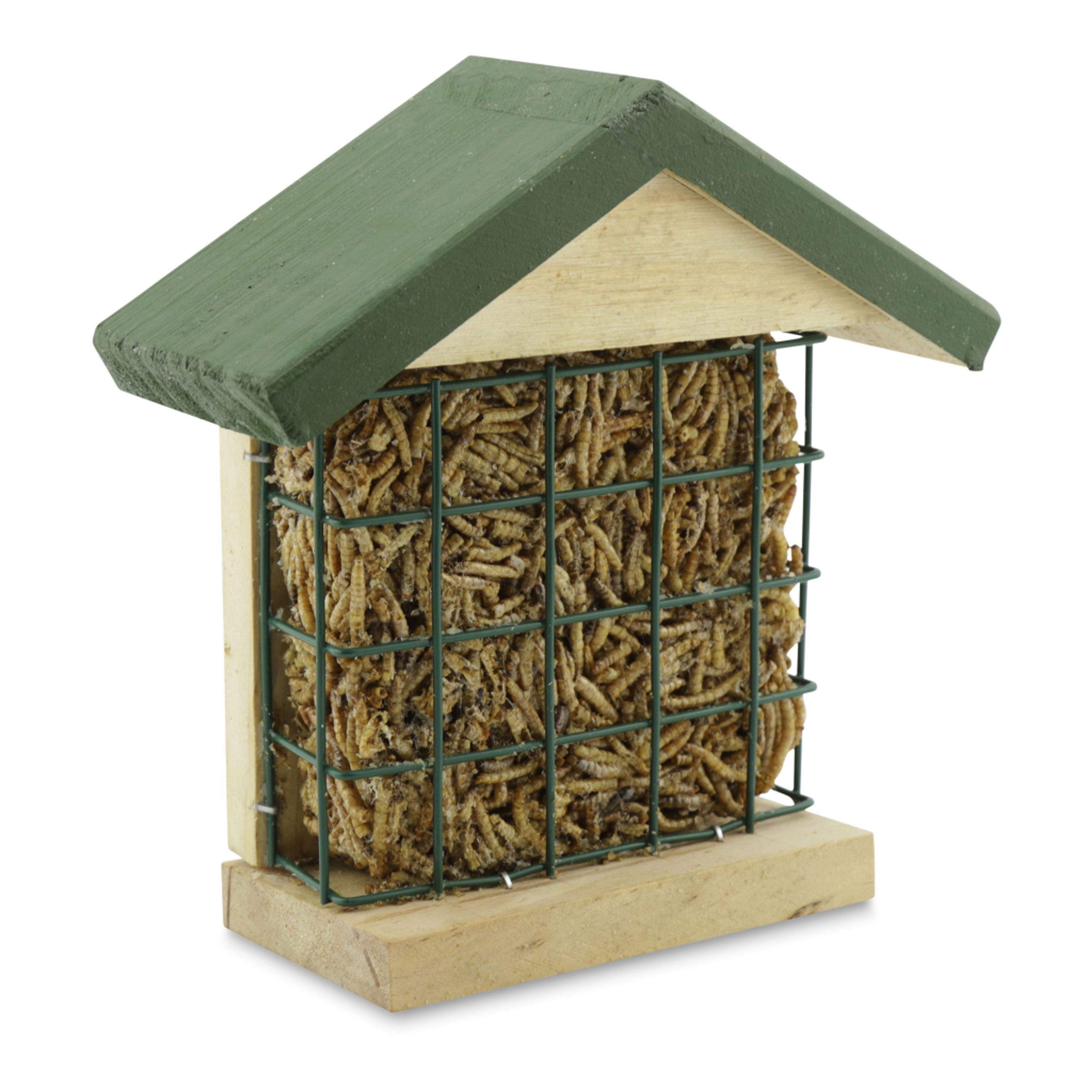 Energieblock aus getrockneten Mehlwürmern 90 g | Vogelfutter | CJ Wildlife